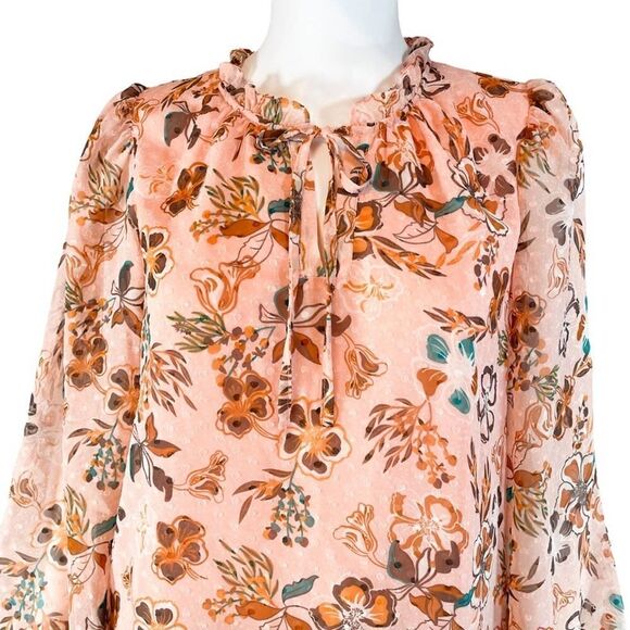 Joie Floral Long Sleeve Blouse - Picture 3 of 12
